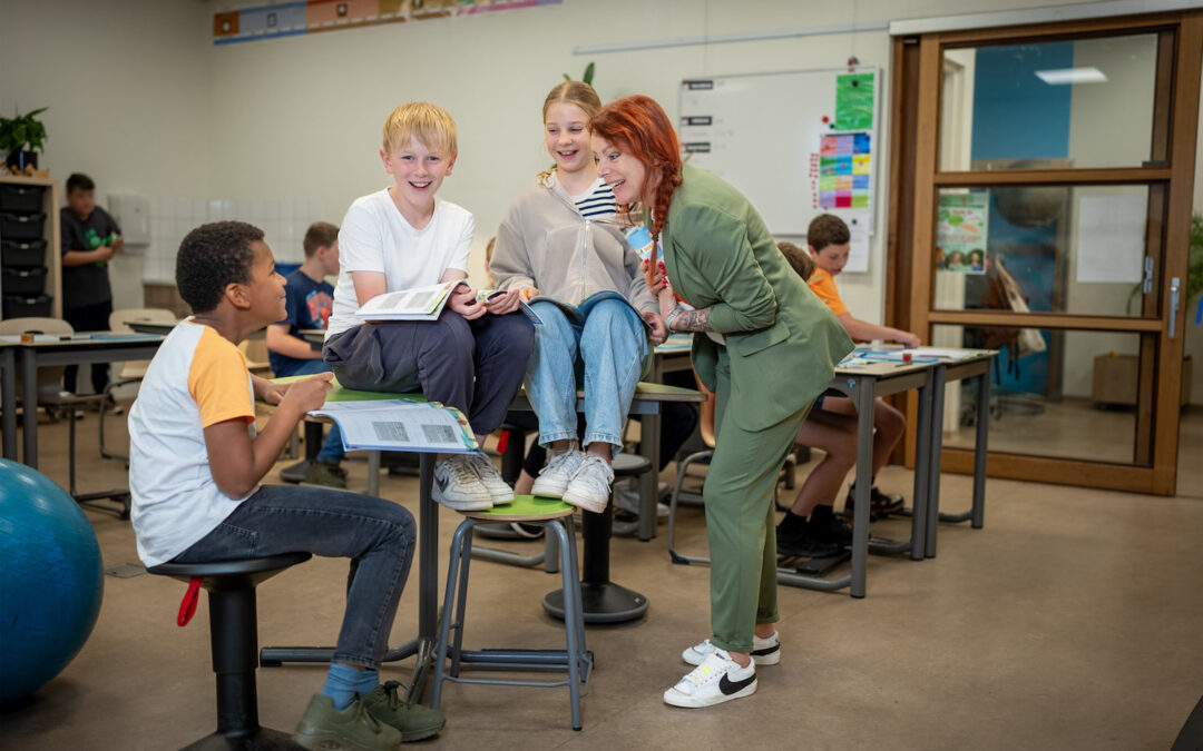 Kim, Leerkracht groep 8 op basisschool Harlekijn